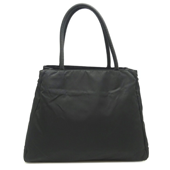 Prada Tote Shoulder Bag Black Nylon - Picture 1 of 9